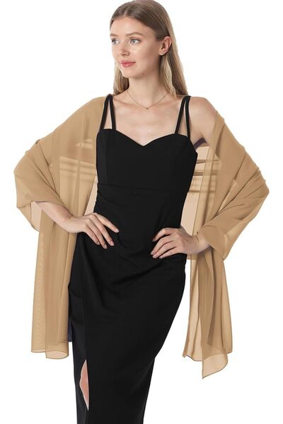 GENERAL womens Chiffon-shawl001 Classic