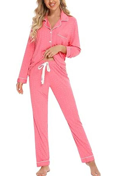 GENERAL Leikar womens Button Up Pajamas for Women Button Up Pajamas for Women