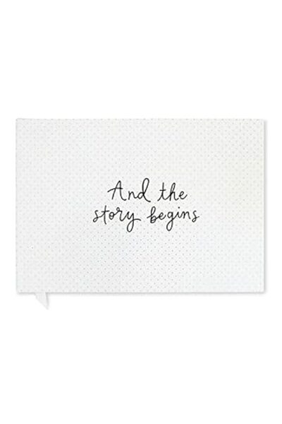 KATECH Kate Spade New York Wedding Guest Book, Bridal Journal Includes 17 Lin...