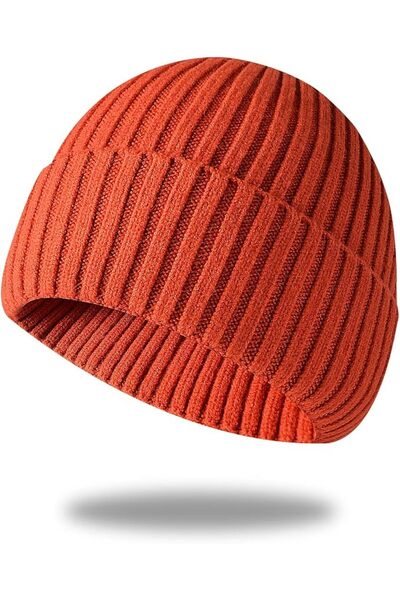GENERAL Mens Beanie - Winter Hats for Men Cuff Fleece Beanie Knit Wool Skull ...