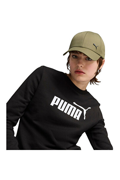 Puma Cap Ess Metal Cat Bb Cap, Green, Unisex
