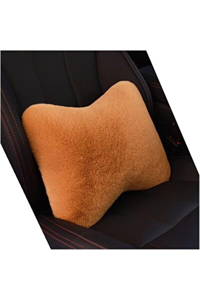Bowang pillows standard Anti-hair Loss Car Headrest Pillow Plush Thickened Ca...