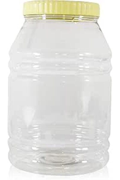 SunPet Alsaqer Round SpiceJar/Pet Jar/Plastic Round Food Storage Jar 5000 ml ...