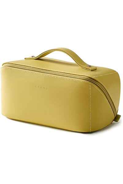 EACHY Travel Makeup Bag,Large Capacity Cosmetic Bags for Women,Waterproof Por...