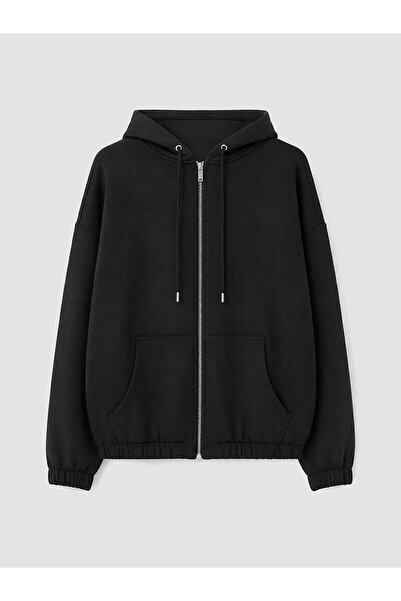 LC Waikiki Soft Touch Women's Zippered Sweatshirt (W6)