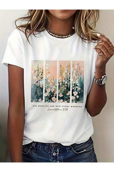 23ERVA Floral Design, Women's His Mercies Are New Every Morning Lamentations ...
