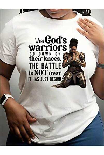 23ERVA Summer Outfit For Women, God's Warriors Go Down On Their Knees The Bat...