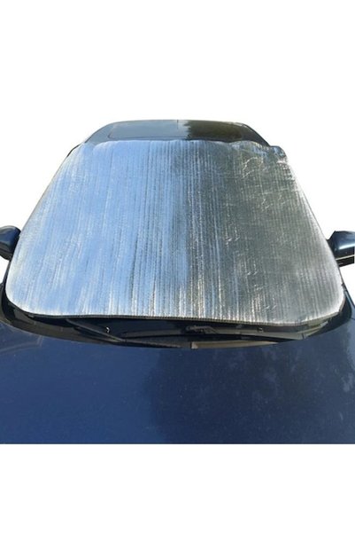 CATIANO Parasolar auto din aluminiu 197x99cm