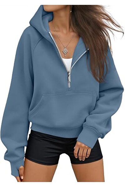 AUTOMET womens Ezau190 Sweatshirt | Fleece lined, soft material, hooded, jack...