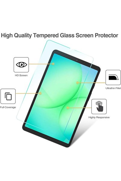 GENERAL Brookes 2-Pack Screen Protector for Galaxy Tab A11/A9 8.7 Inch |   9H Hd Clear Tempered Glass for Lg