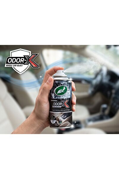 Turtle Wax مزيل روائح السيارة الكامل من Odor-X برائحة الثلج الساحرة