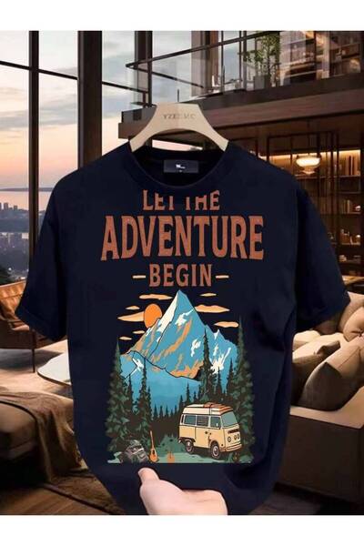 4Car Adventure Mountain Camping Van Men'S ShortSleeved Summer TShirt | Suitab...