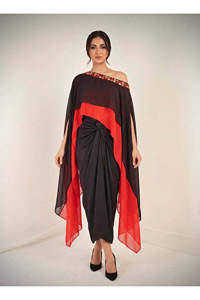 ECSTACY COUTURE Ember Drape skirt