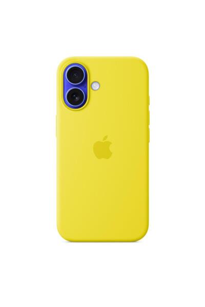Apple Husă de silicon pentru iPhone 16 cu MagSafe - Star Fruit
