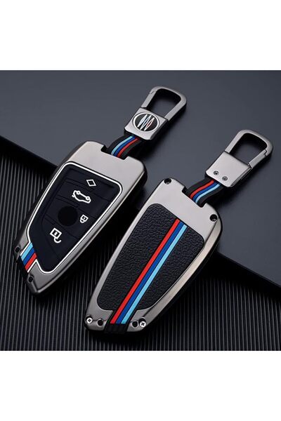EXCEFORE Matte Cover for BMW Key Fob Case, Zinc Alloy and Silicon Key Holder ...