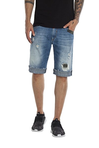 COVER DENIM ΒΕΡΜΟΥΔΑ COVER ORNG - 017299 - BLUE JEANS - 32
