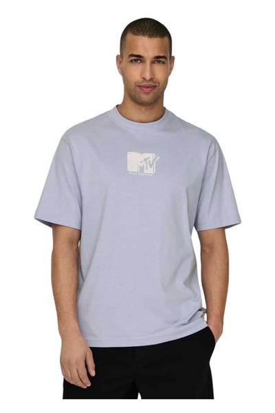 Only & Sons MTV Life T-Shirt 22029523 – Icelandic Blue - xxl