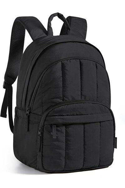 BAGSMART College Laptop Backpack,Cute Travel Backpack for Women,Quilted Compu...