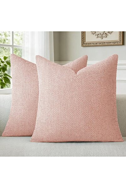 a moment Light Green Chenille Cushion Cover Throw Pillow Covers 45 x 45 CM Pa...