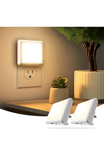 Baytion 0.5W Sensor Night Light Square, Night Lights Dimmable with Smart Ligh...