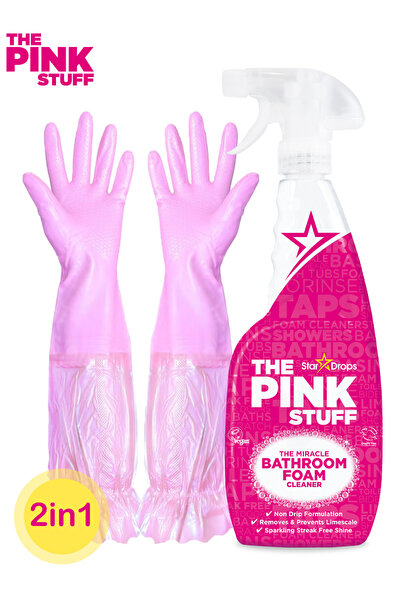 THE PINK STUFF The Pink Stuff Bathroom Care Offer (2 in 1): the Miracle Foam ...