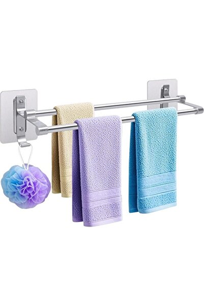 URbazaar Bathroom Towel Bar Holder,Useful Towel Rack Set,Wall Mounted Towel H...