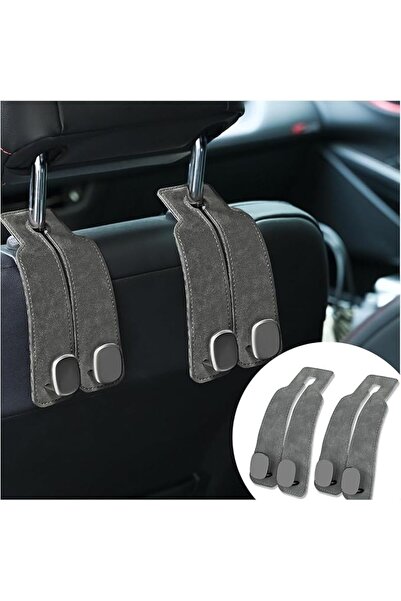 Generic 2 Pack Car Hooks for Headrest, Double Purse Hook for Car, Purse and B...