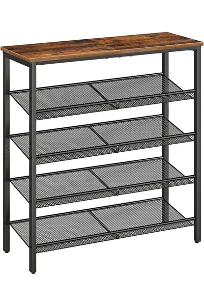 Chulovs Shoe Rack for Entryway and Small Spaces, 5-Tier Shoe Organizer with A...