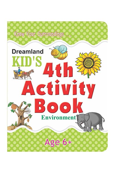 Dreamland Publications Kid's 4th Activity Book - Environment by Shilpa & Shweta