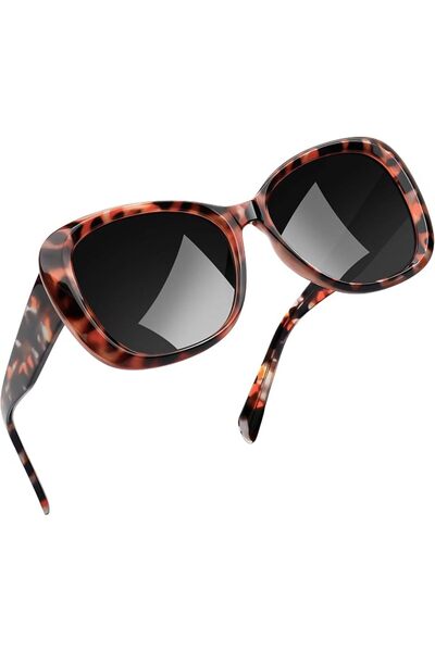 Joopin Oversized Sunglasses for Women Cat Eye Polarized UV400 Protection | TR...