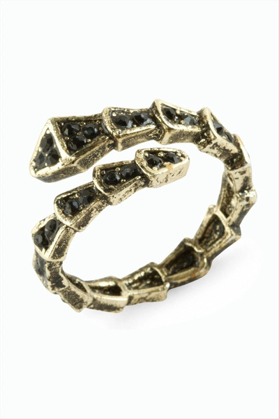 SORA GROUP Snake Stone Metal Ring