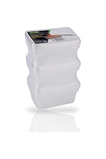 Generic Clear Microwave Container Rectangle 750ml with Lid – 15 Pcs (5PC x 3 ...