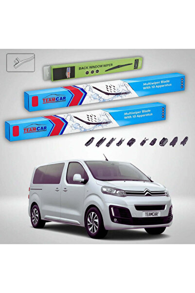 TEAMCAR Υαλοκαθαριστήρες Citroën SpaceTourer MPV 2016-σήμερα |   Σετ Εμπρός κ...