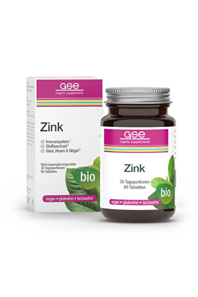 GSE Zinc Bio Compact Vegan 60 Tablete 500 mg 30 g