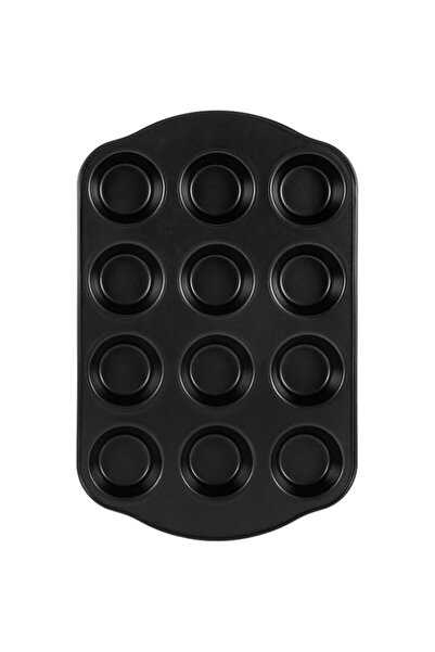 Generic Crusty Bake Baking Tray/Mince Pie Tin, 12 Holes, Silver, 12 Cup Muffi...