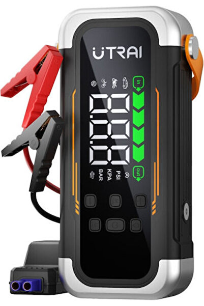 UTRAI JS-40 Φορητός Εκκινητής Μπαταρίας Αυτοκινήτου & Μοτοσικλέτας 6000A με P...