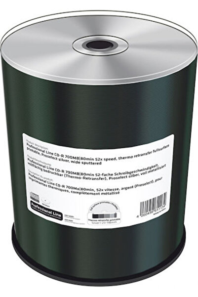 MediaRange Εγγράψιμο CD-R 52x 700MB Κουτί 100 τεμαχίων 100 τεμάχια Κωδικός: M...