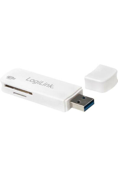 LogiLink Αναγνώστης καρτών USB 3.0 για /S/D/ /m/i/c/r/o/S/D/ / / / / Λευκό Κω...
