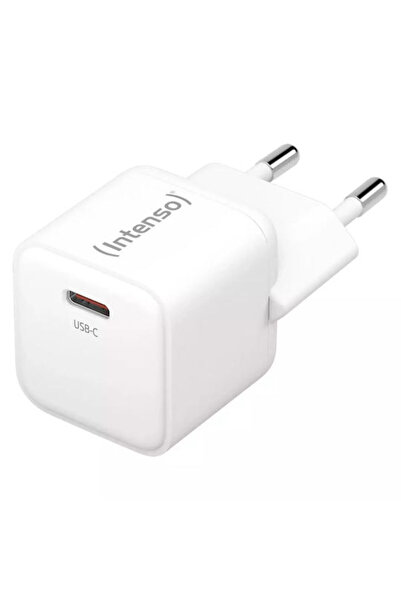 Intenso Φορτιστής χωρίς καλώδιο GaN με θύρα USB-C 30W Λευκός (W30C)