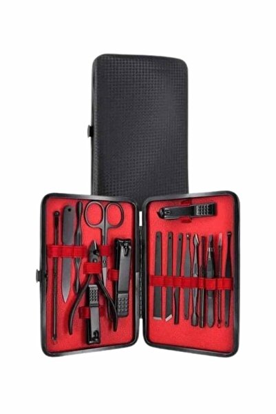 pınaxar 17 Pieces Manicure Pedicure Set Hand Foot Care Kit Nail Clippers File