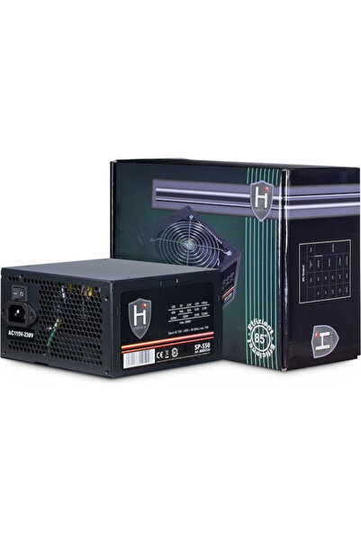 Inter-Tech HiPower SP-550 550W Μαύρο Τροφοδοτικό Υπολογιστή Πλήρως Ενσύρματο