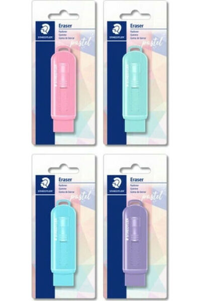 Staedtler Γόμα για μολύβι και στυλό, παστέλ, σε blister (Διάφορα σχέδια/χρώμα...