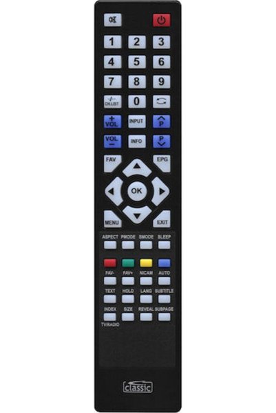 OEM Compatible Remote Control IRC87043 for Τηλεοράσεις Goodmans