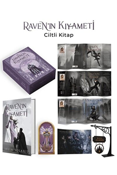 Guraba Yayınları Raven'ın Kıyameti – Raven Akademisi Serisi 3 Kutulu