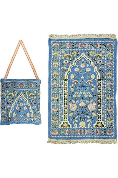 KOWVOWZ سجادة صلاة قابلة للطي بتصميم أنيق - سجادة صلاة إسلامية مع حقيبة حمل، ...