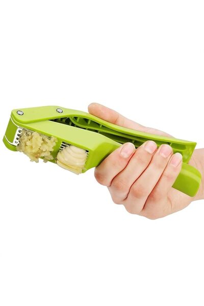 Aputue Garlic Chopper, Professional Stainless Steel Garlic Press Mincer, 2 in...