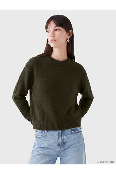 LC Waikiki Quality Pieces from Çelebi Store Zero Roba Collar Women's Knitwear...
