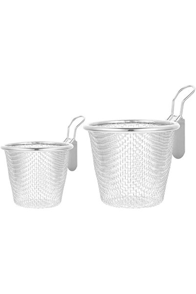 PRETYZOOM 2 Pcs Stainless Steel Strainer Spoon, Reusable Hot Pot Skimmer For ...