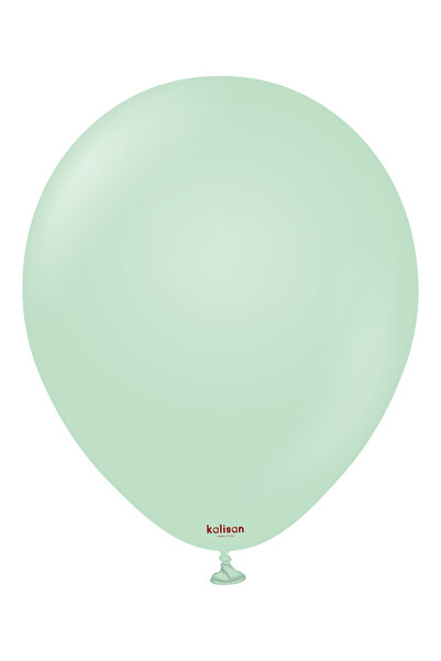 Makaron Yeşil Balon 12 inç 10'lu Paket