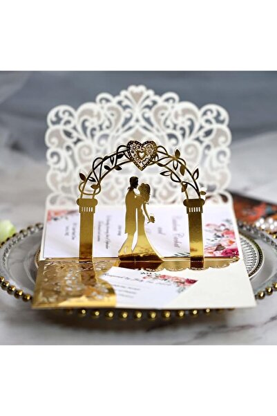 Bukela 3D Pop Up Greeting Card, Wedding and Anniversary Card with Bride and G...